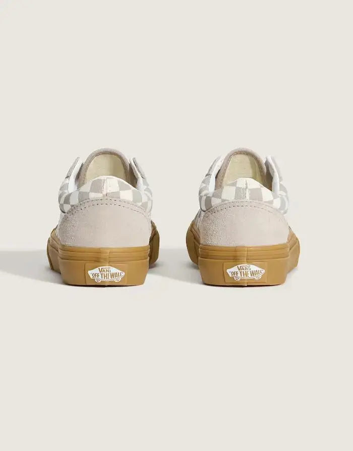 VN000Y1B OLD SKOOL GUM CHECK BEIGE VANS