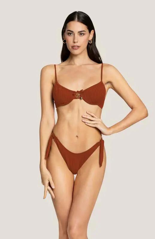 WBWBK5235 BALCONCINO + SLIP FIOCCHI BRONZO 4GIVENESS