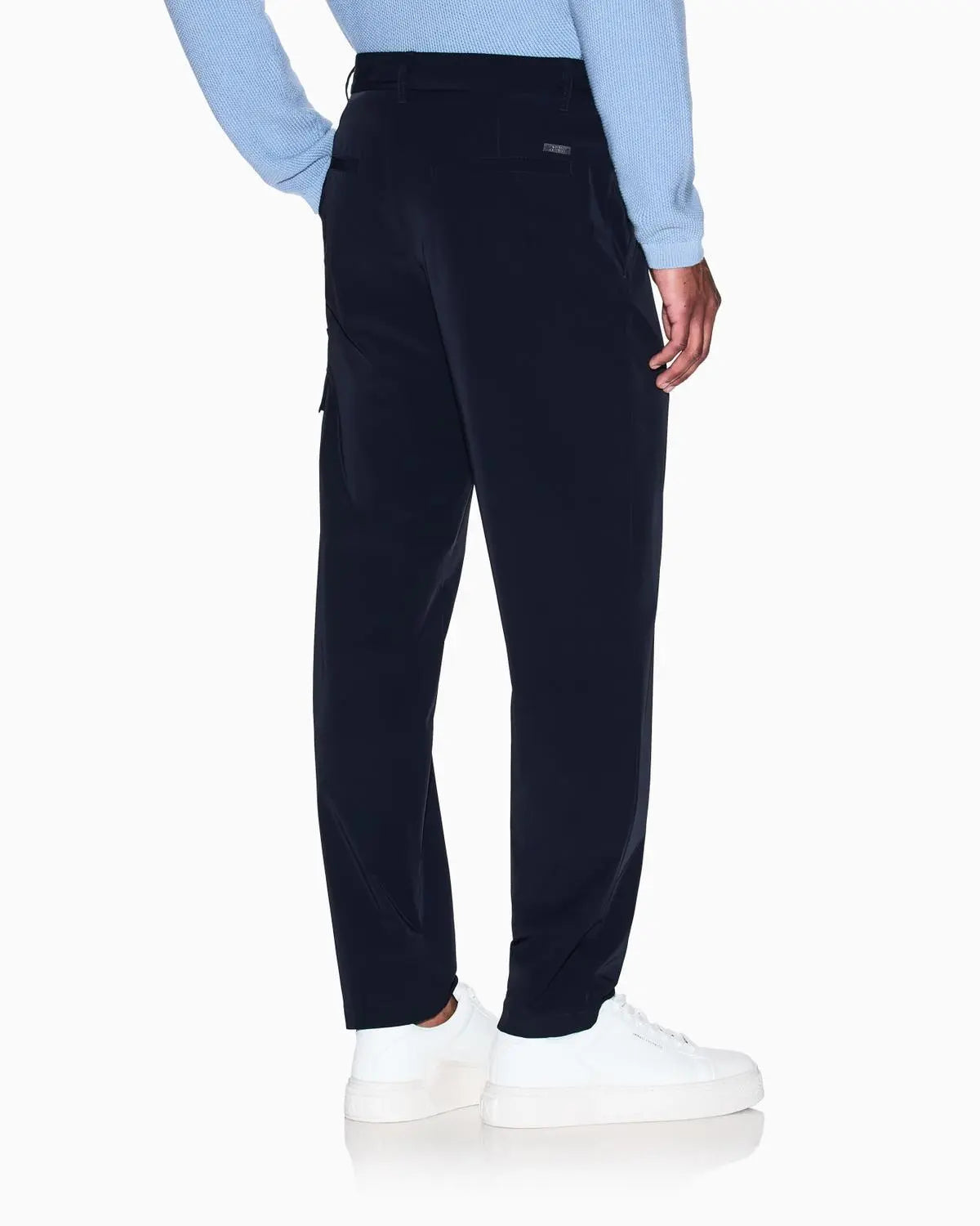XM001212 AF16635 PANTALONI BLU NAVY ARMANI