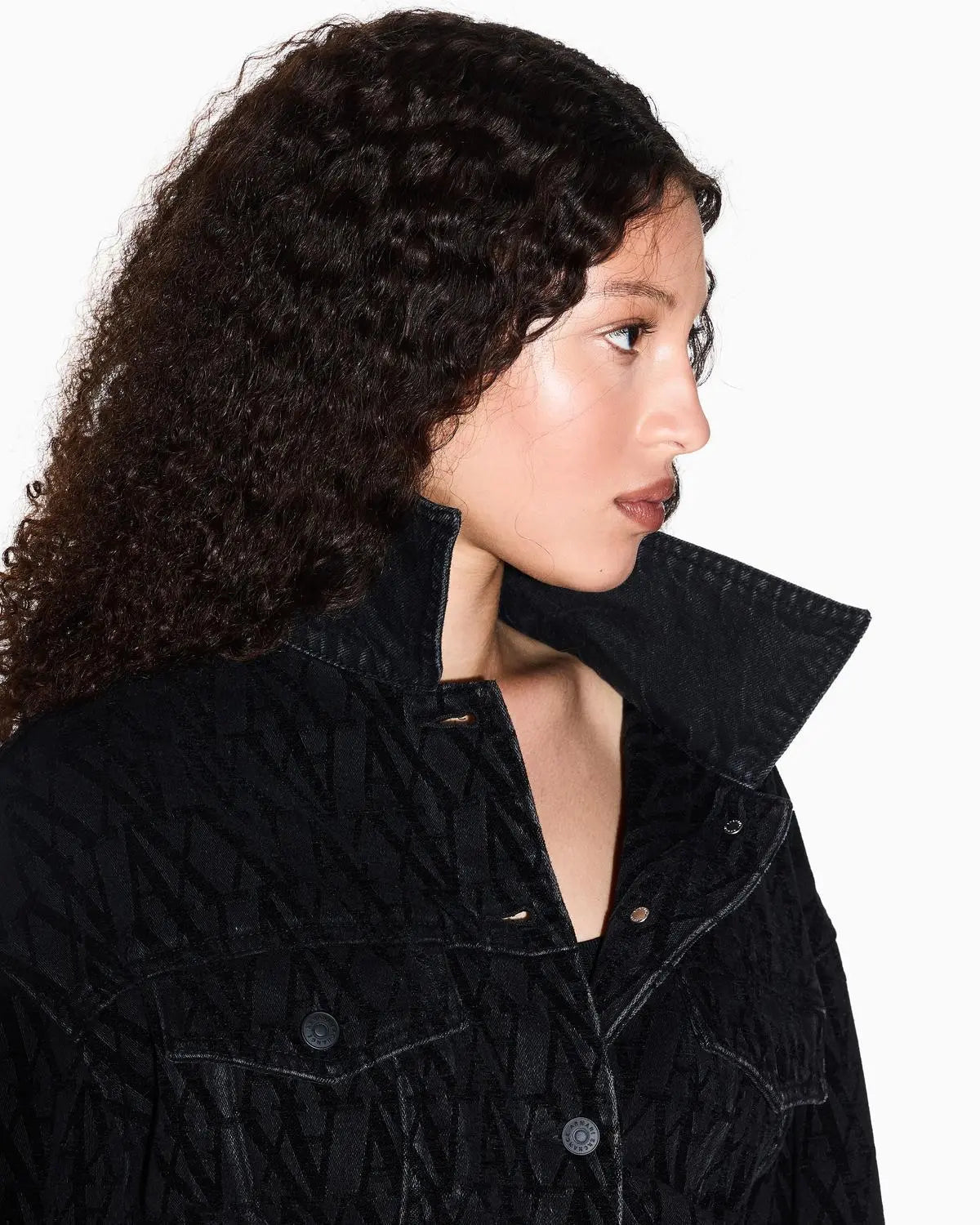 XW000819 AF16092 BLOUSON JACKET NERO ARMANI