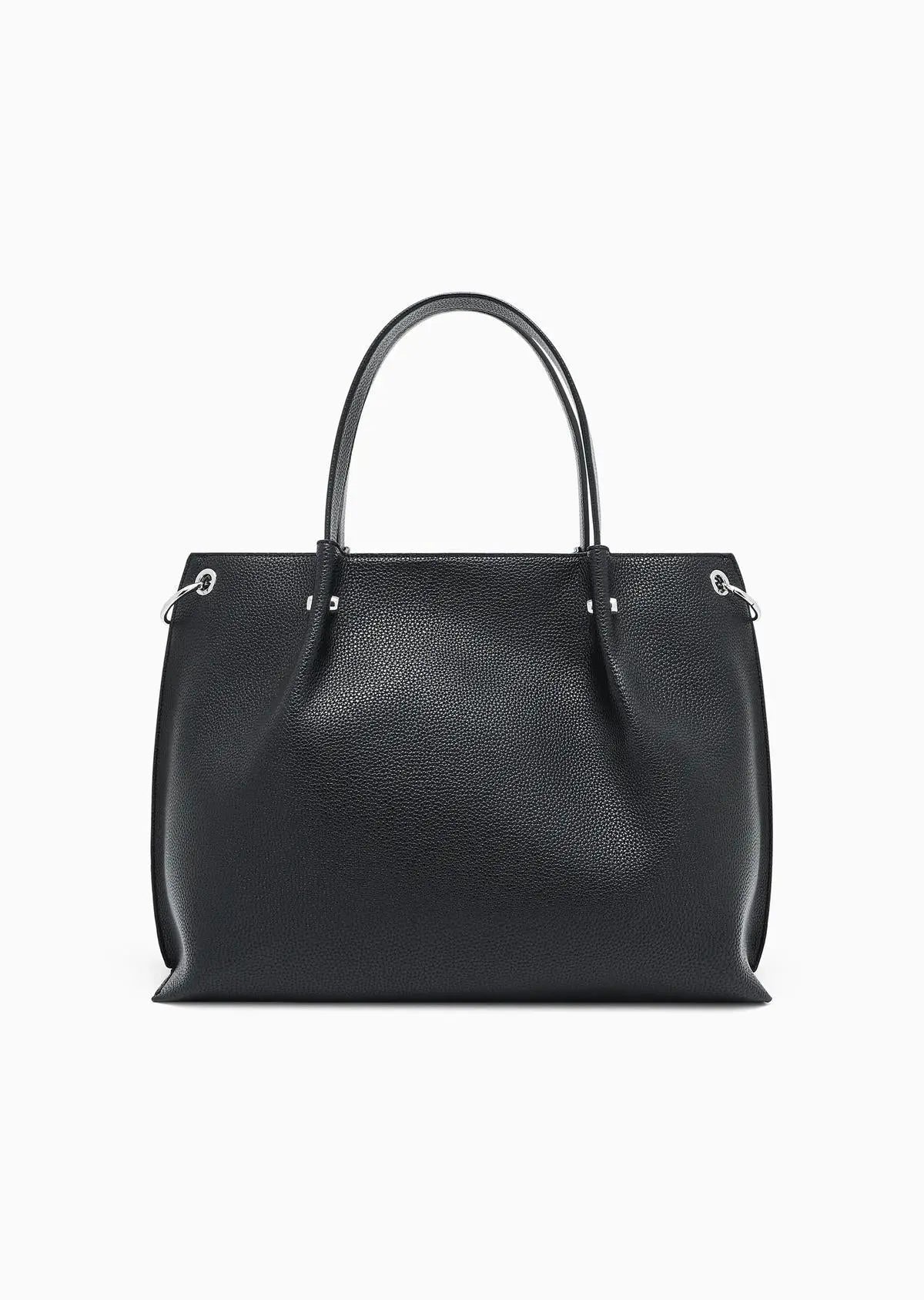 XW001211 AF15625 BORSA SHOPPING NERO ARMANI