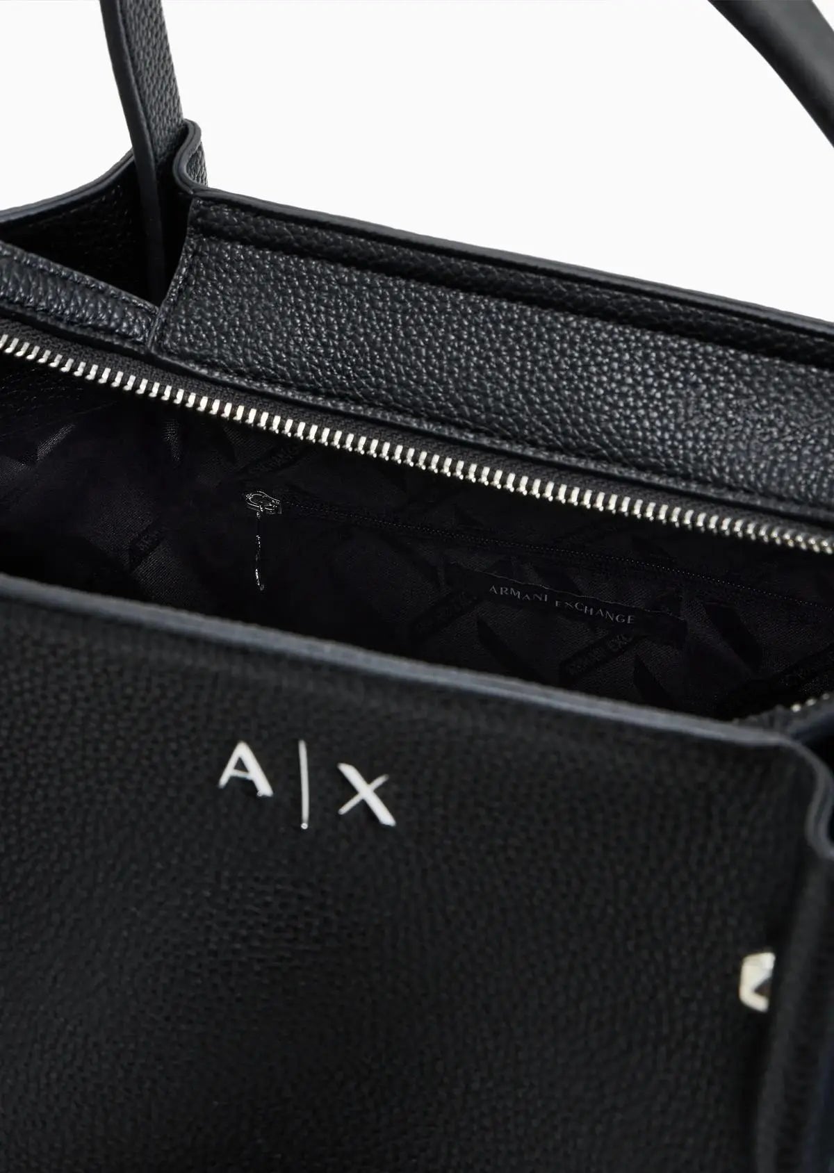 XW001211 AF15625 BORSA SHOPPING NERO ARMANI