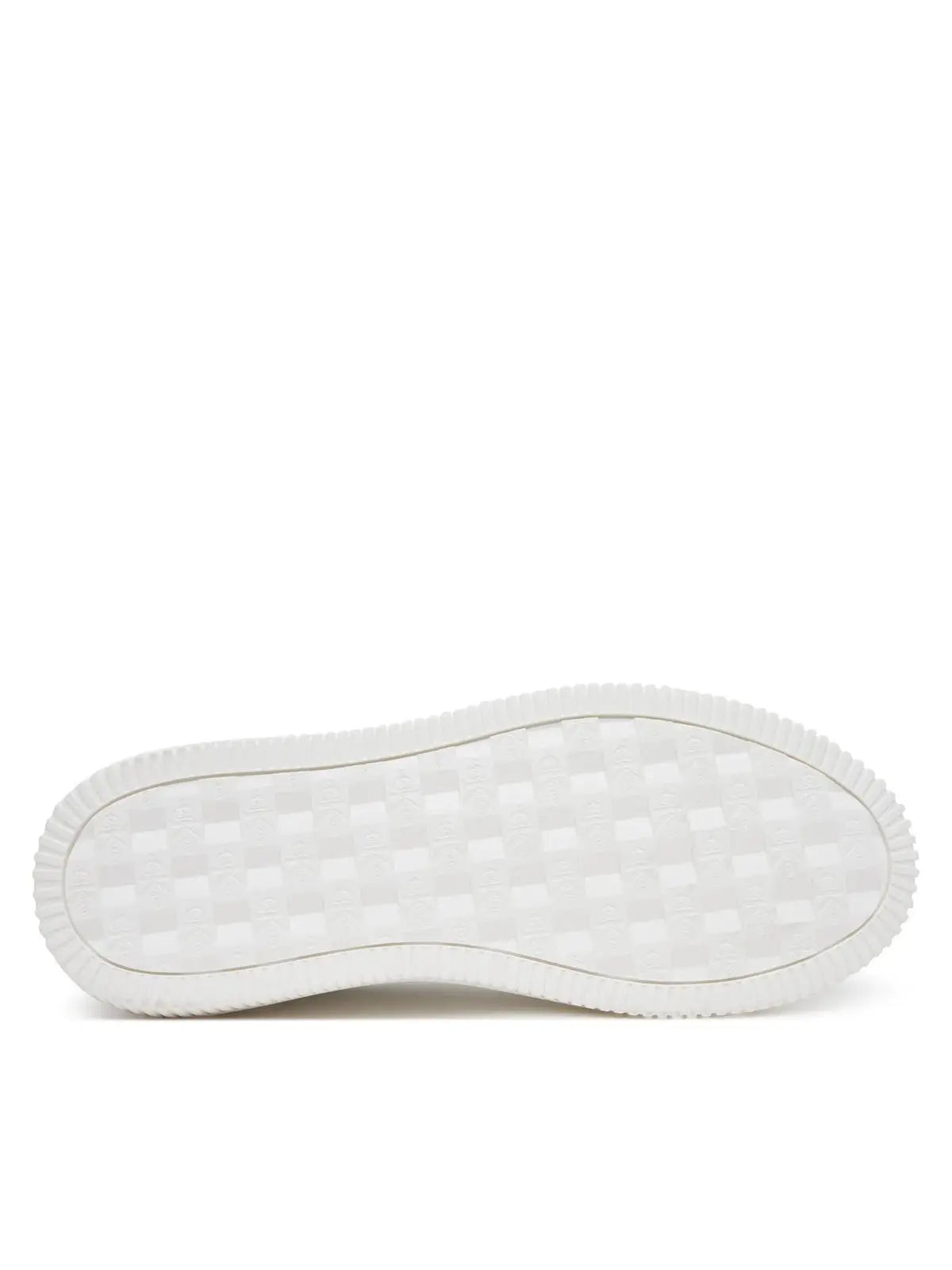 YW0YW01846 CHUNKY CUPSOLE RU PATCH LTH WN BIANCO/NERO CALVIN KLEIN